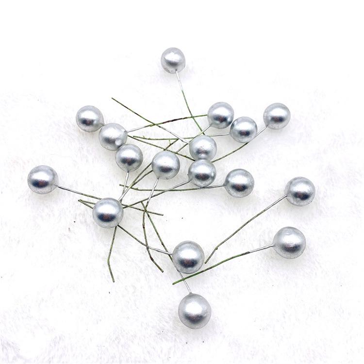 Christmas Tree Ornaments: Red, Golden, Silver Berries (8mm) & Macaron Color Foam Berries (15mm)