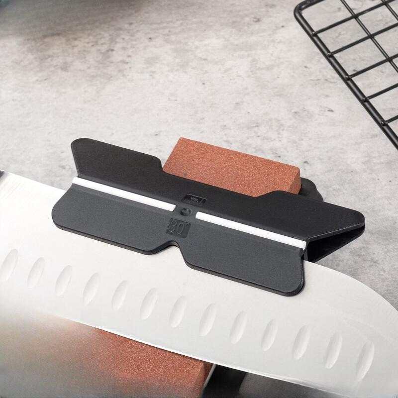 

Knife Sharpening Angle Guide with Clamp Set