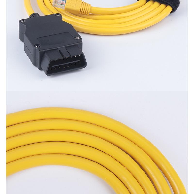 RJ-45 Cable, Connection Tools, Ethernet To OBD, Interface Cable, Coding for F Series for BMW