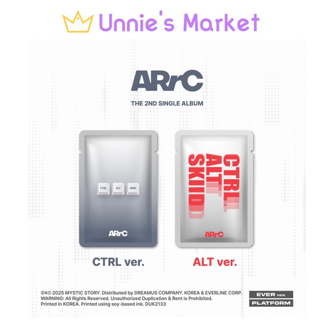 

ARrC [CTRL+ALT+SKIID] (CTRLVer. / ALT Ver.) + Free Gift Random ver.