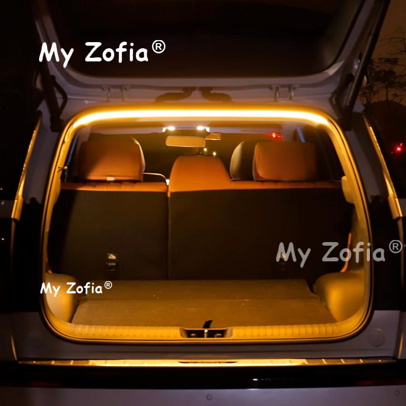 For GAC AION V 2024 2025 2026 Car Trunk Lighting Ambient Light Interior Decoration Led Wireless Tailgate Light Strip Accessories