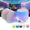 Bluetooth Speaker Mini Wireless Loudspeaker Flash LED TF Card USB Subwoofer Portable MP3 Music Sound Column for PC Mobile Phone