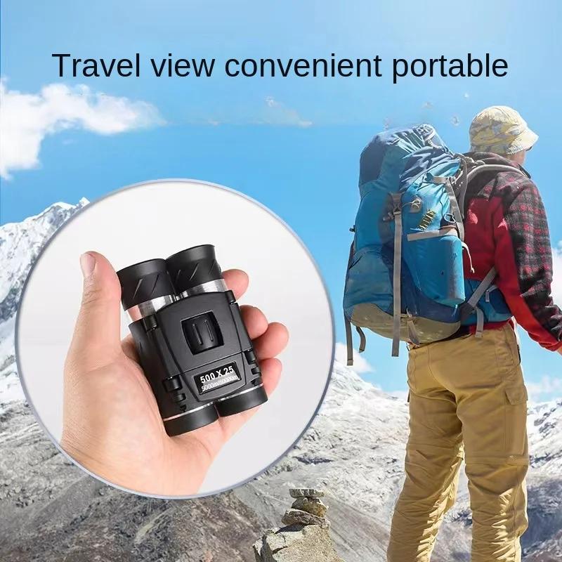 500X25 Binoculars with High-definition Zoom of 5000M/50000M and Powerful Foldable Long-range Capabilities