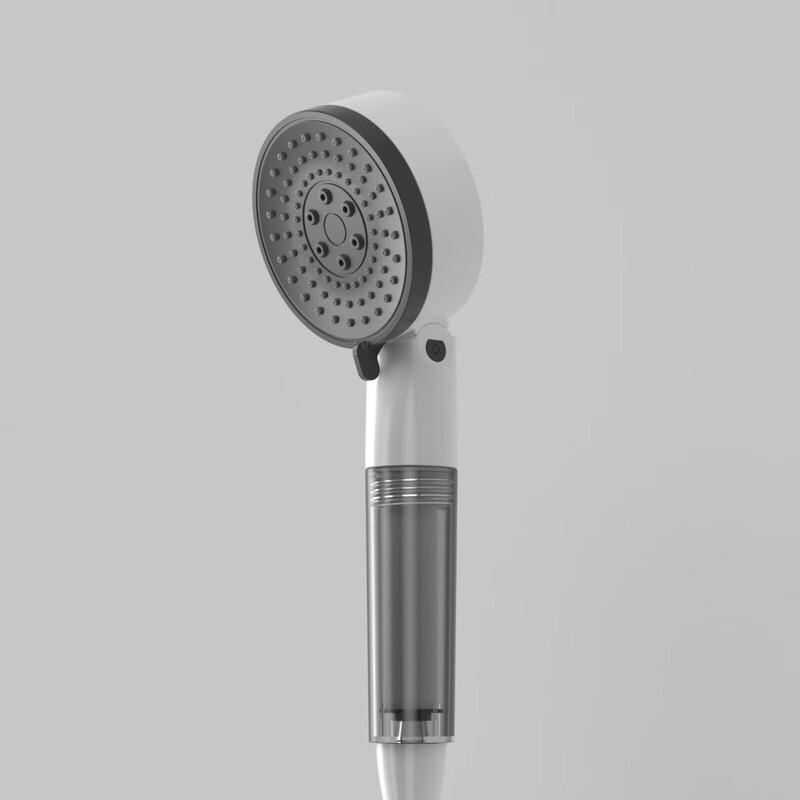 XONYSHI Filtered Pressurized Handheld Shower Head with One-Key Stop
