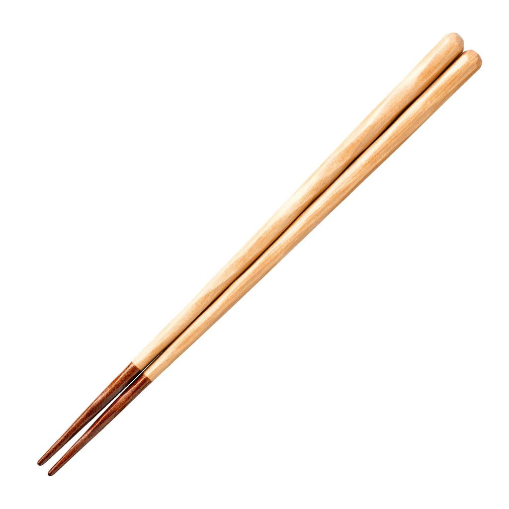 Hyozaemon Shaved Cherry Blossom Lacquered Chopsticks, Design, Tips, Large, 23.5cm, MU-005