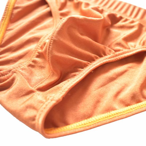 Men Panties Solid Color Breathable Low Waist Elastic U Convex Anti-septic Underwear Bulge