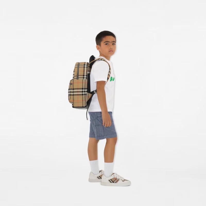 Burberry Plaid Backpack