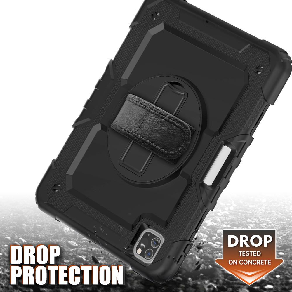 Ipad For Air 11 Case Silicone Anti Fall Rotating Bracket Protective Cover Gift