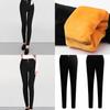 Women's Winter Warm Thick Trousers Featuring Cozy Faux Fleece Lining For Ultimate Comfort