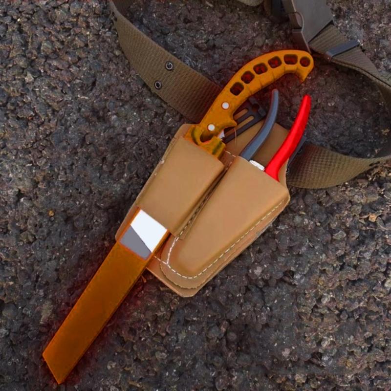 PU Leather Scissors Case Tool Management Pouch Multifunctional Tool Storage Bag Pouch Belt Tool Bag Organizer