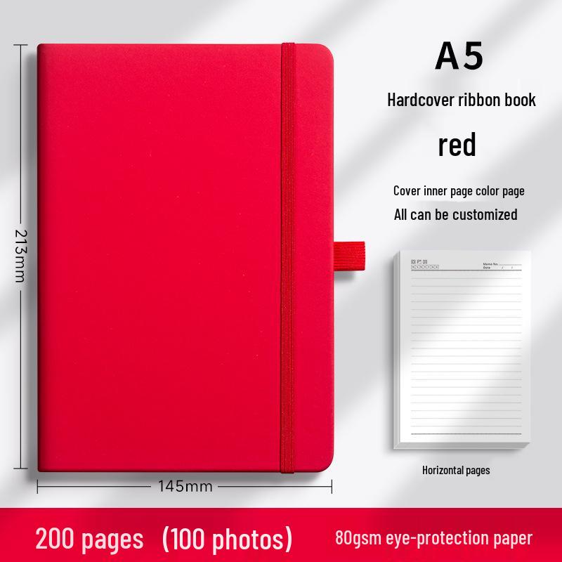 A5 Custom Logo Thickened Business Office Notebook Diary