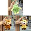 Plush Button Series Monkey Plush Toy For Backpack Decor Gift For Kids And Teens