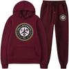 Mercedes-Benz Classic Hooded Sweatshirt Set - Unisex Loose Fit Jacket