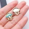UV Zinc Alloy Jellyfish Pendant Jewelry Kit