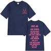 Rapper Jul Love Jul Fashion Graphic T-shirt Women Hip Hop Short Sleeve Cotton Aesthetic Trendy T-shirts Streetwear