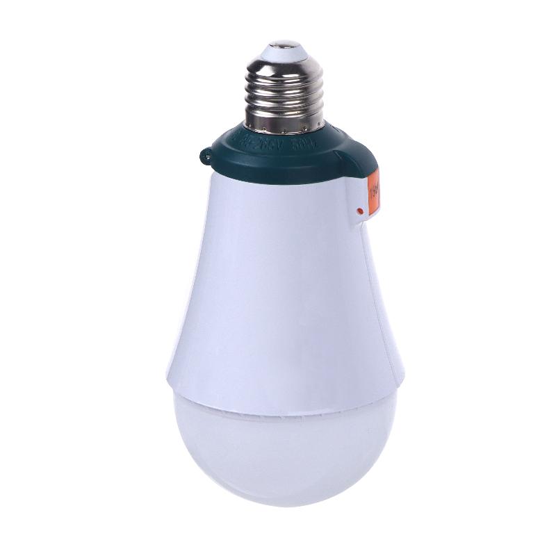 1Pcs E27 15W Energy Saving 18650 Battery Outdoor Lamp Led Automatic Charging Emergency Bulb Home Power Failure Backup Light