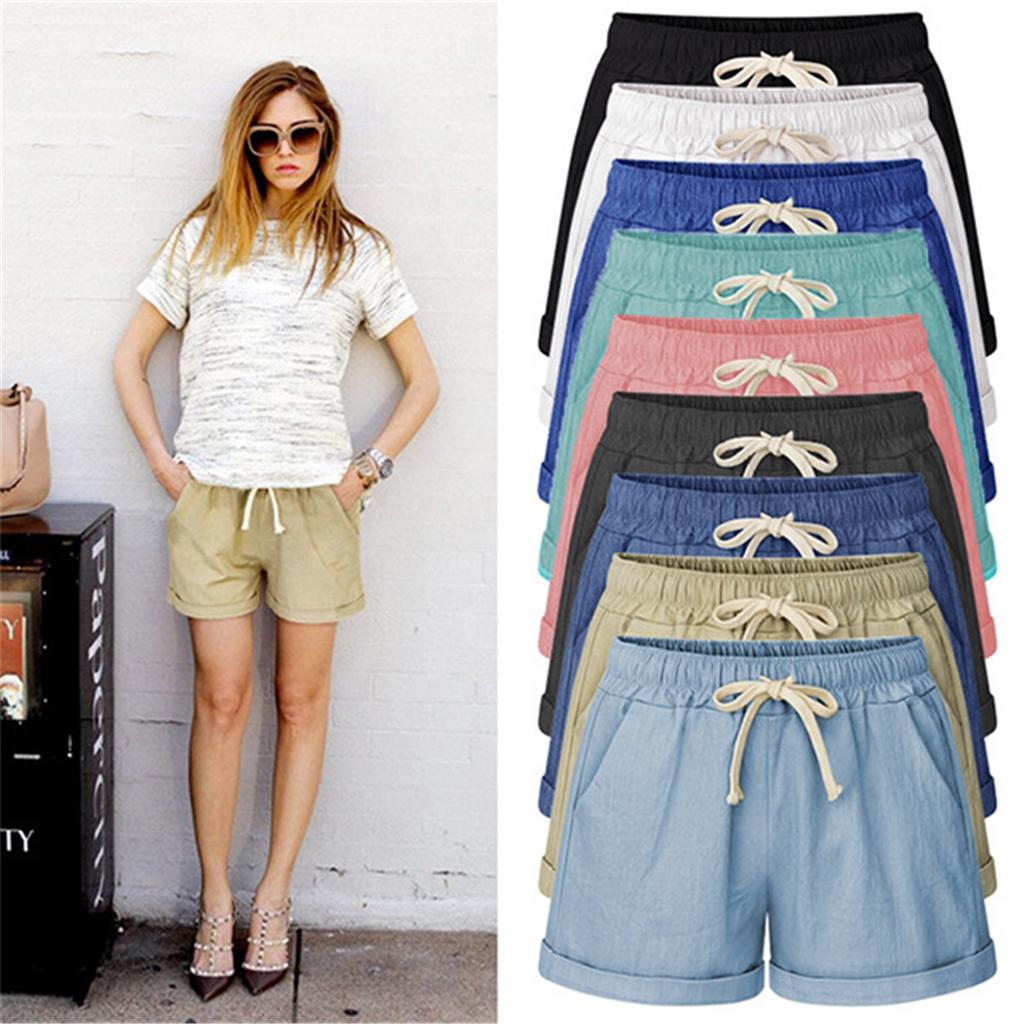  Tooxika Shorts Women Summer Pants Faux Denim Straight Pants Loose Large Size Pants Slim Thin Casual Women's Pants