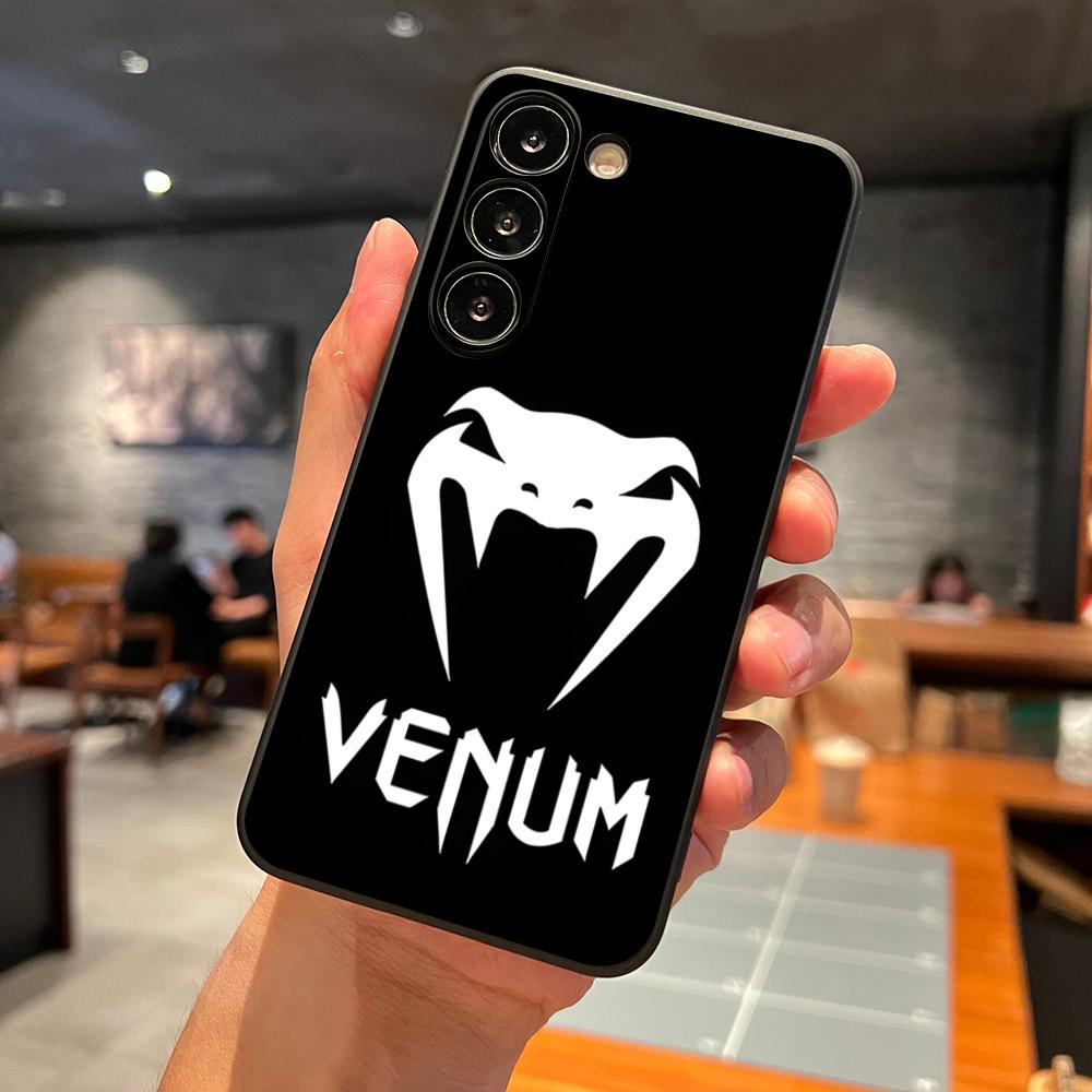 V-Venum Phone Case For Samsung S25 Ultra S24 S23 S22 S21 S20 Plus Fe Galaxy A54 A53 A34 A25 Silicone Cover