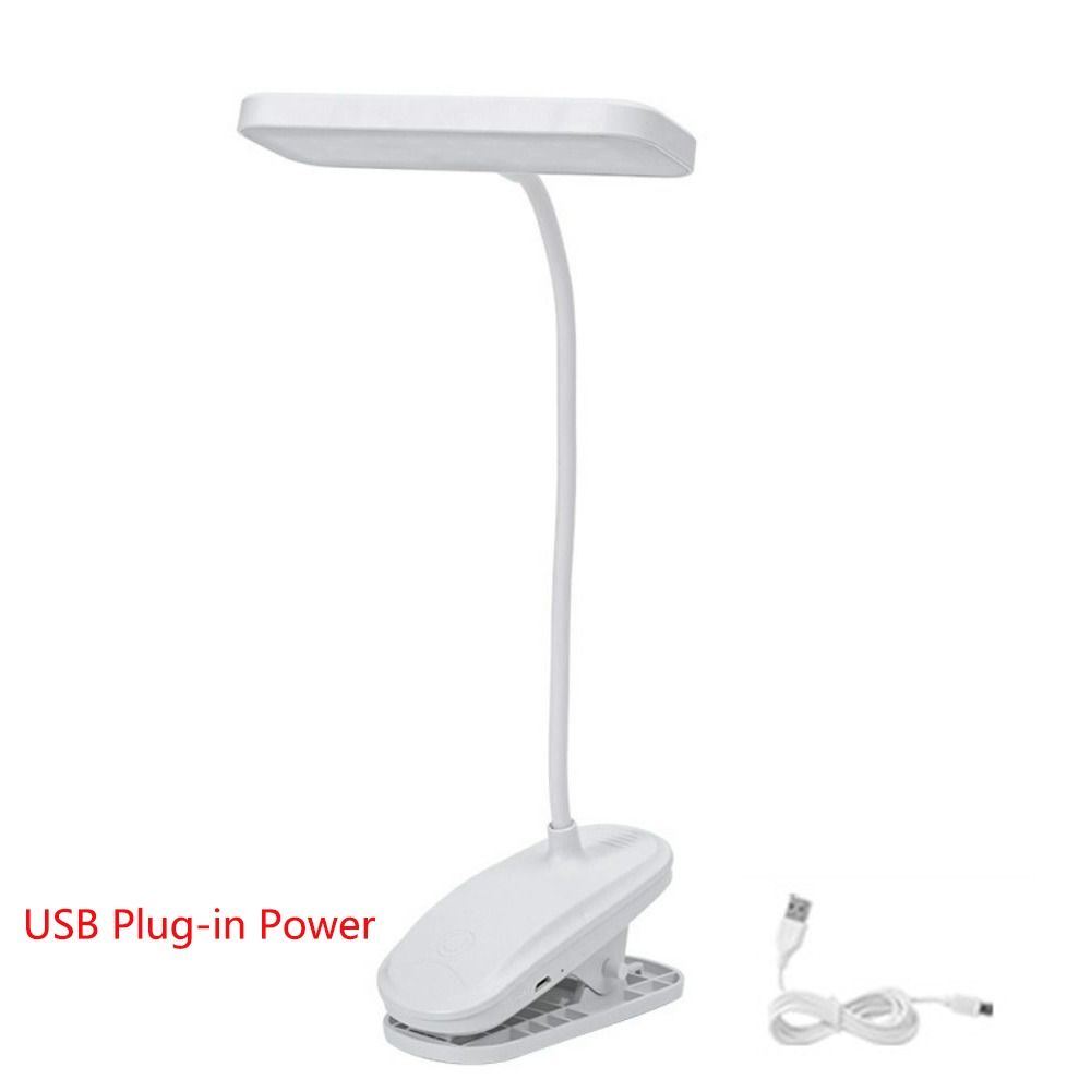 

Portable 360° Bedroom For Desk Bedside Study Reading Reading Light LED Lamp Night Light Table Lamp with cable