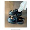 Children's Shoes Boys' Shoes Autumn New Girls Students Soft Soles Foreign Style Lace-up Princess Shoes Comfortable Small Leather Shoes