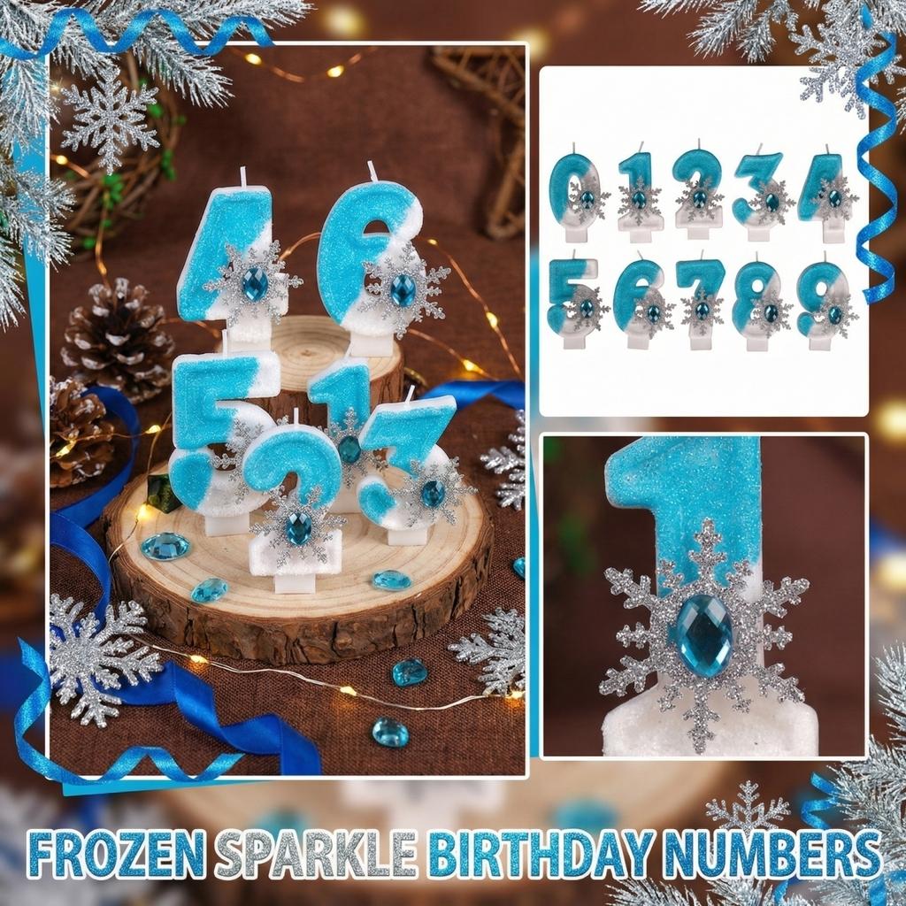Fashion Cartoon Creative Birthday Candles Party Digital Candles