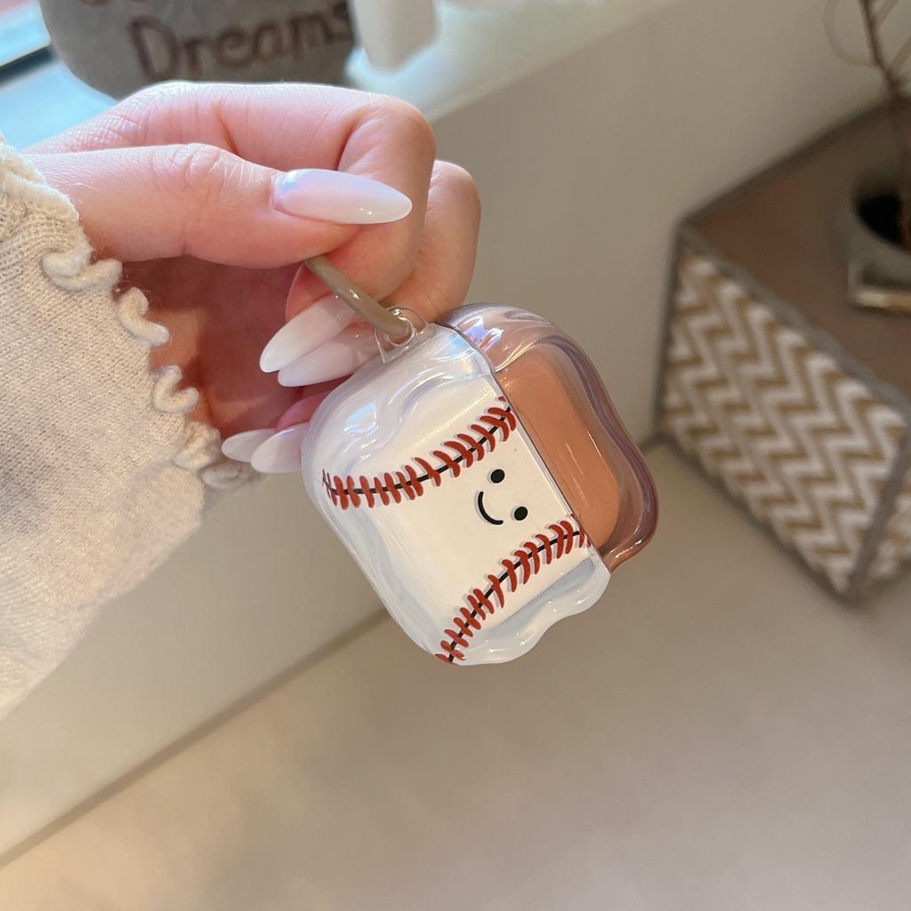 Baseball Kid AirPods 1 protective cover Apple 1/1 generation AirPods pro1 earphone cover female simple