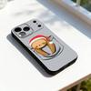 Animal Cute S-Sloth Funny Phone Case For iPhone 17,16,15,14,13,12,11,Pro,Max,Plus,E,SE4,Air,Mini Black Soft Cover