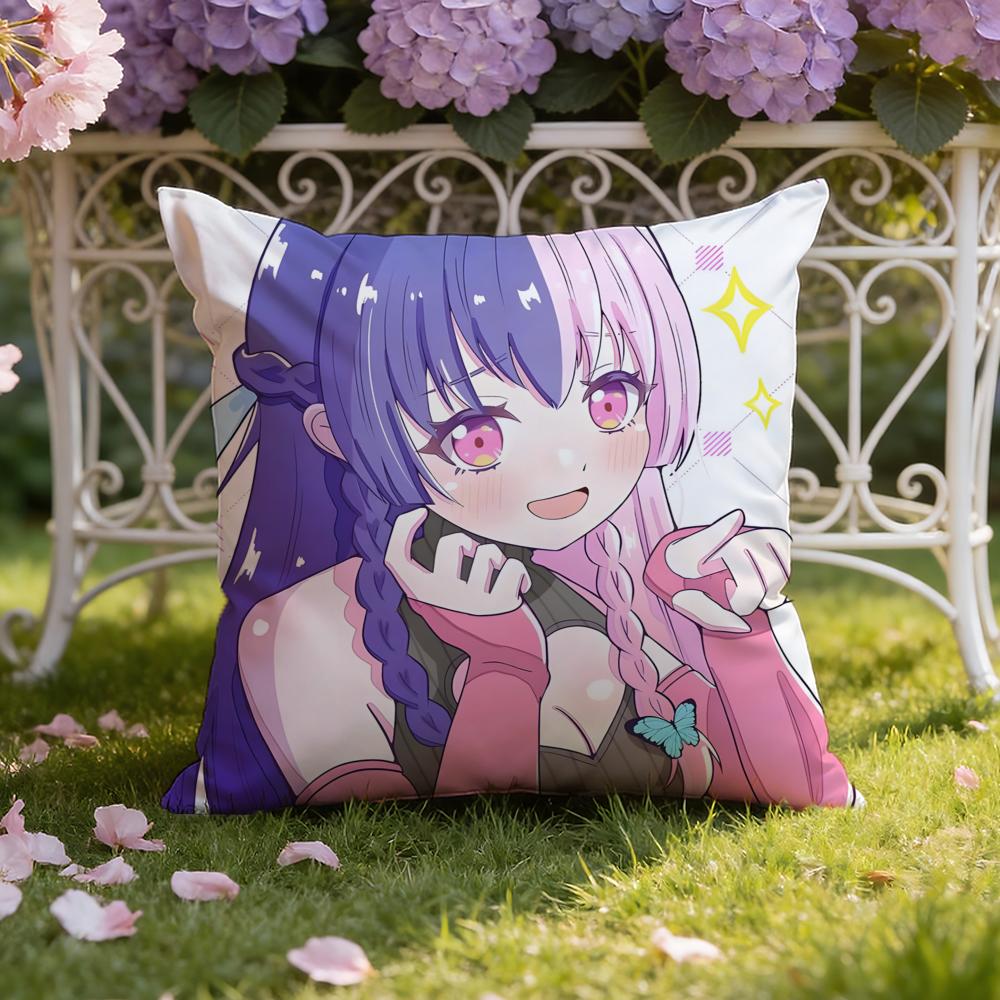 2.5 Dimensional Seduction Anime Cushion Cover Home & Car Dual-Scene Pillow Cover: Reversible for Premium Comfort
