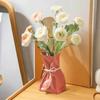 Romantic Irregular Resin Vase Minimalist Hydroponic Flower Pot Decorative Bottles  Living Room