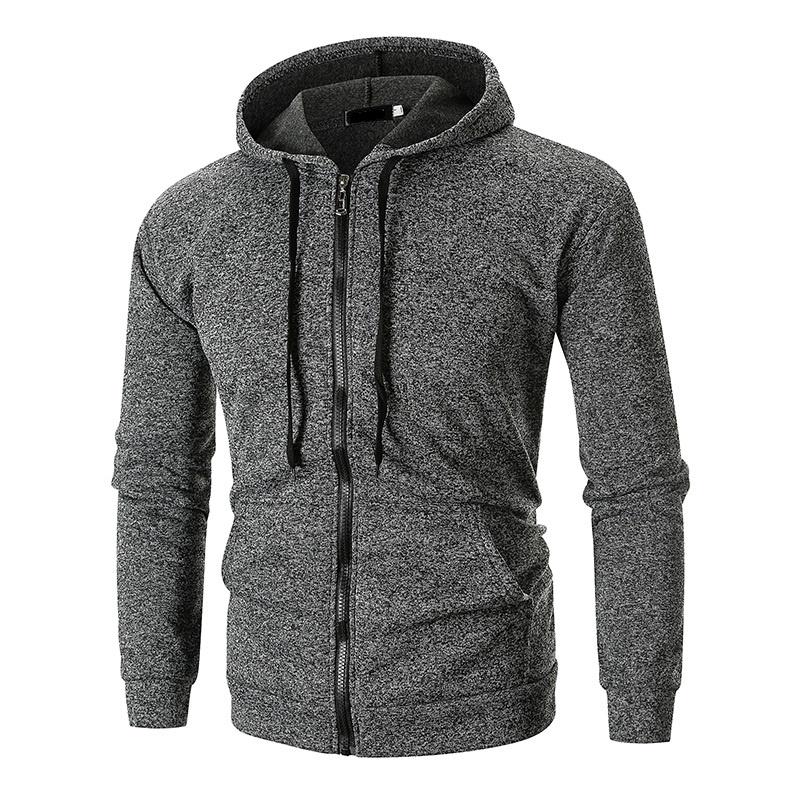 

Men s Premium Athletic Soft Sherpa Zip Up Hooded Hoodie Sweater Jacket Coat For Stylish Comfort Tag M=US XS темно-серого