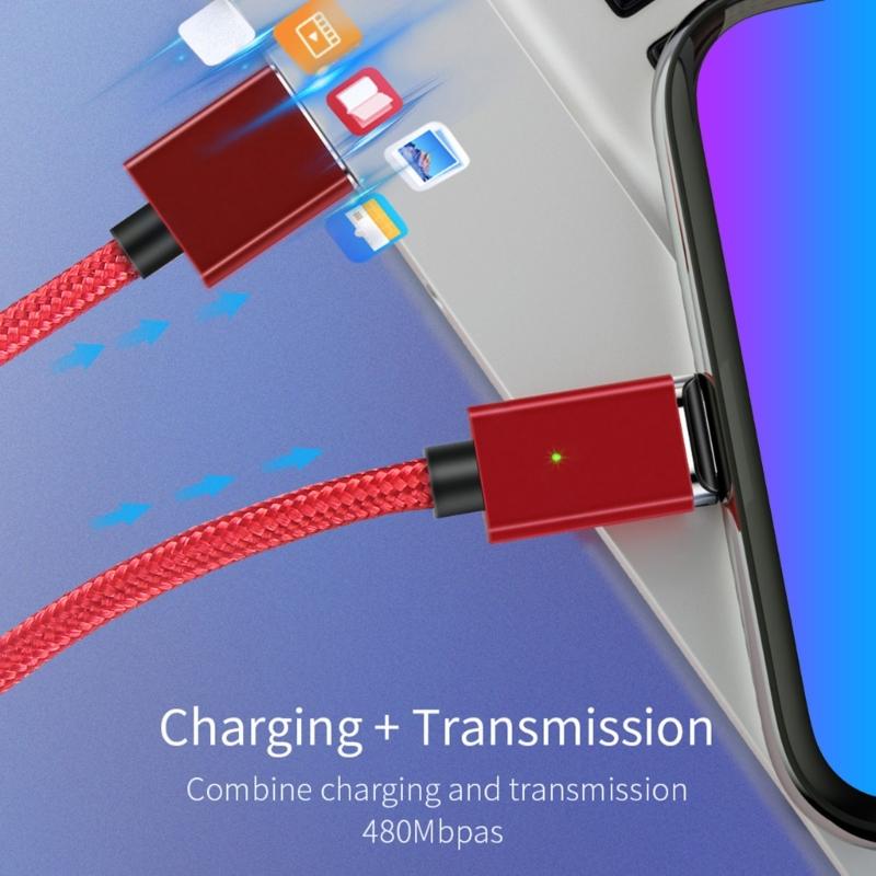 Type C Magnetic Charging Cord With Anti Dust Design And Safe Protections Chip For Secure Night Charging