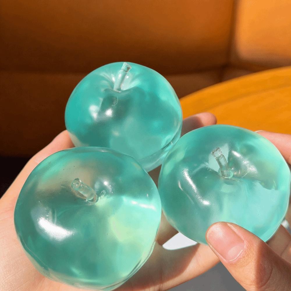 Super Soft Fruits Squeezed Toy Creative Fruits Pinch Sensory Stress Ball for Kids Adults