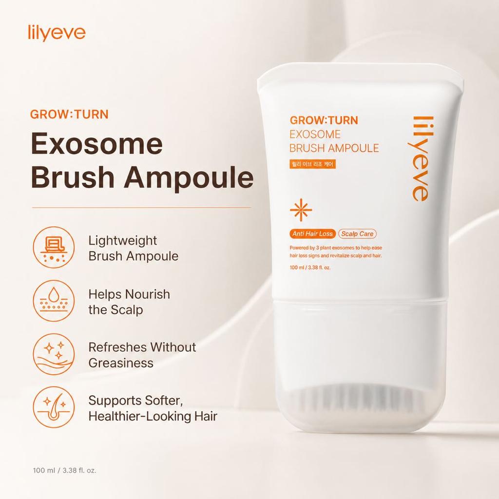 Lilyeve Rozwój:Ampułka z pędzlem egzosomalnym 100 ml
