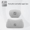 For Zeekr 7X 001 009 7GT 9X Original Style Suede Car Headrest Neck Support Pillow Lumbar Back Cushion Auto Interior Accessories