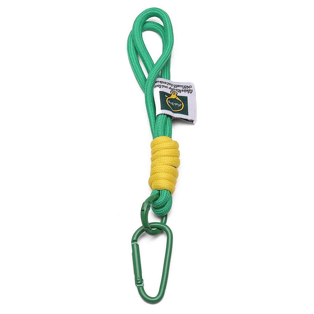 1 Piece Fashion Colorful Braided Lanyard Keychain Anti-Lost Knot Nylon Rope Keyring For Car Backpack Pendant Jewelry Accessories