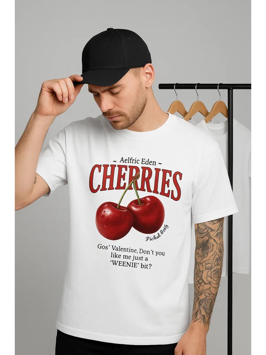 T-shirt with print Cherry 4XL