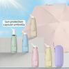 Ultralight Pocket Parasol Folding Sun Umbrella Fashion Pocket Rain Umbrella  Summer
