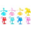Creative Motorcycle Safety Helmet Suction Cup Propeller Rotatable Windmill Decor Kids Motorcycle Bike Helmet Fan Decoration