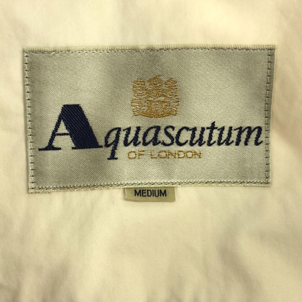 Aquascutum Made In Japan Cotton Jacket M Off White Men's Used