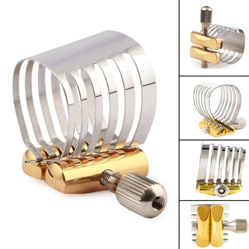 Alto Saxophone Mouthpiece Ligature Climp Fastener Clip For Alto/Tenor/Soprano
