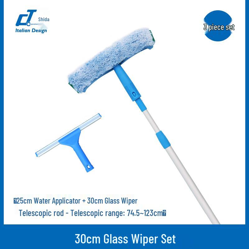 CT Shida High-Rise Double-Sided Window Squeegee Kit
