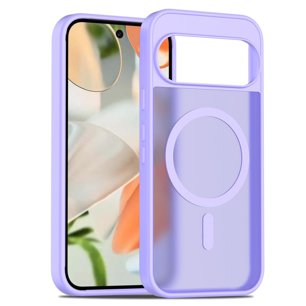 For Google Pixel 10 Pro/10/9 Pro/9 Magnetic Case TPU Frame Acrylic Back Phone Cover Skin Touch