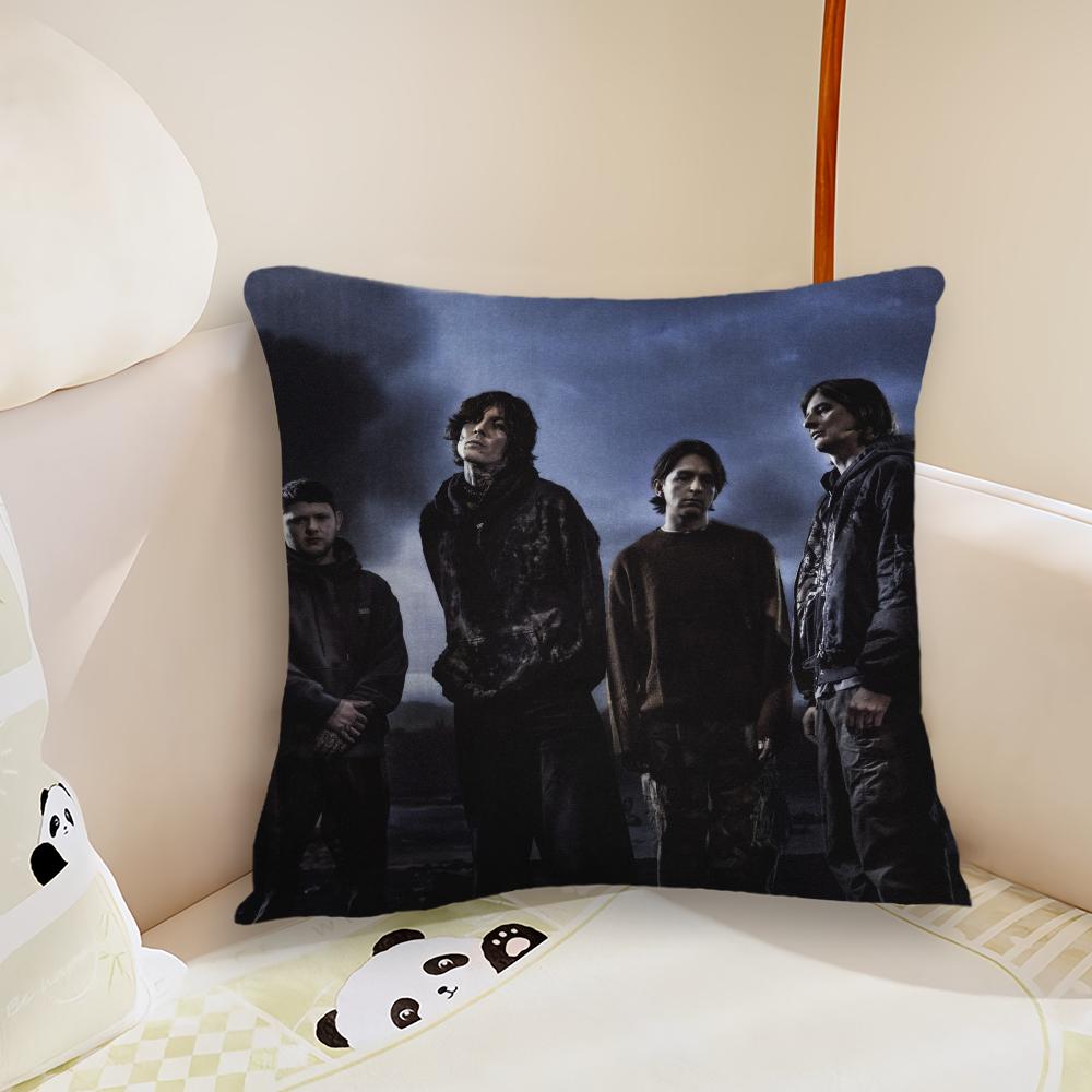 B-Bring Me the H-Horizon Post Human Nex Gen Pillow Case Living Room Sofa Cushion Cover Suitable For Home Bedroom Room Decoration