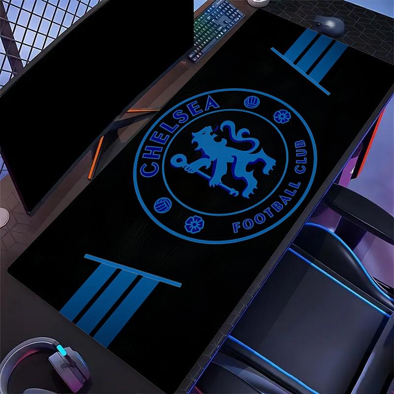 Chelsea F.C Print Cushion Non-slip Laptop Tablet Big Mousepad XXL Mat Mini PC Playmat With Lock edge