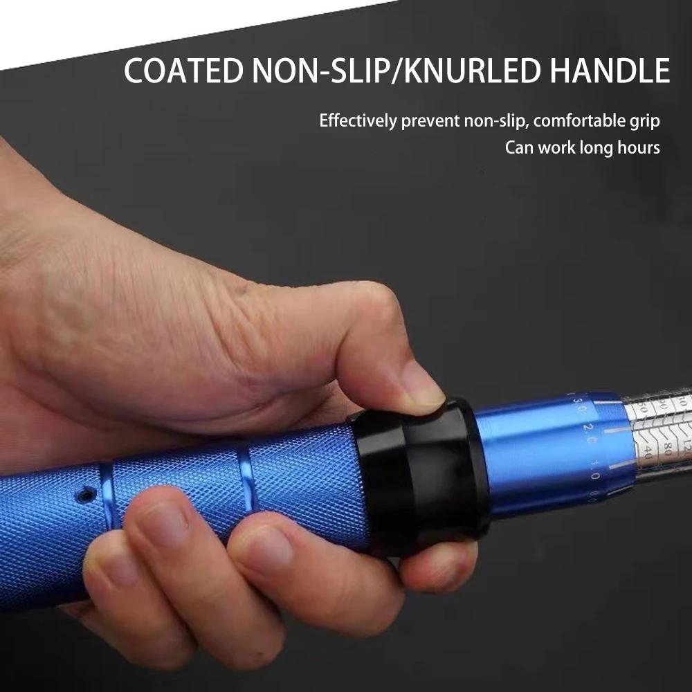 מפתח מומנט 3/8 אינץ' 5-60Nm, כונן ריבועי, מפתח מומנטים, מפתח מומנטים בדיוק גבוה, כלי מקצועי לאופניים ולרכב