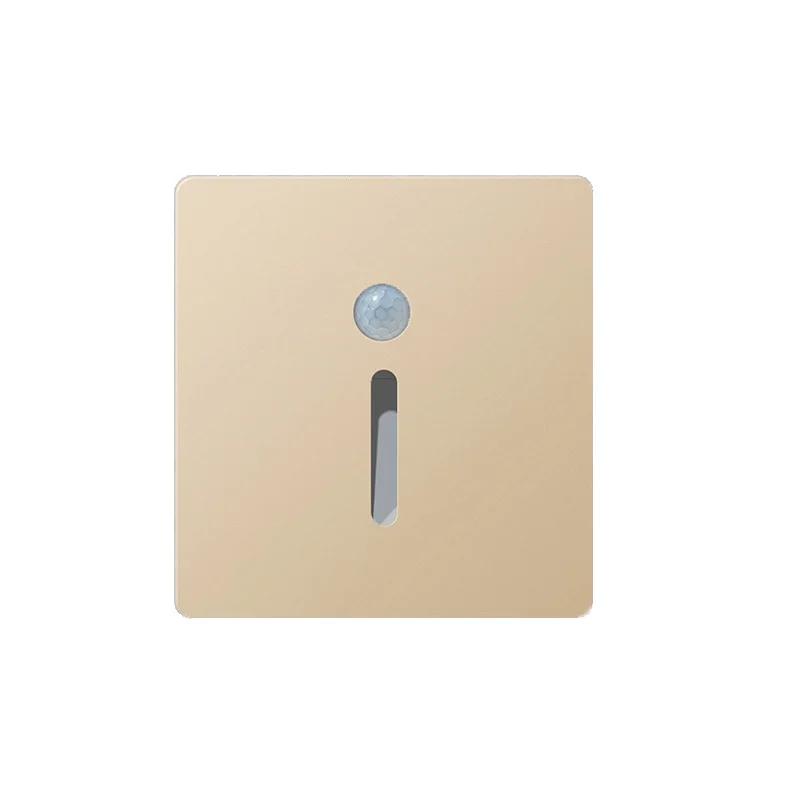 Smart Motion Sensor LED Stair Footlight Indoor Outdoor Stair Wall Lamp Recessed LED Step Light Staircase Bedroom Decoration
