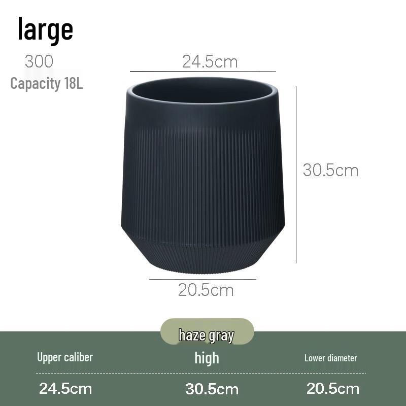 KEYSHEEL Nordic Style Tall Plastic Flower Pot