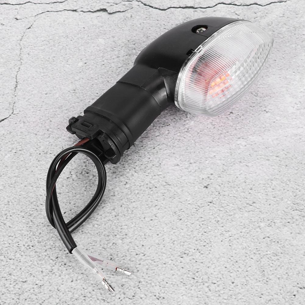 2PCS Motorcycle Modification Turn Signal Light Lamp Fit For YAMAHA R1 Accessories(Black&White)