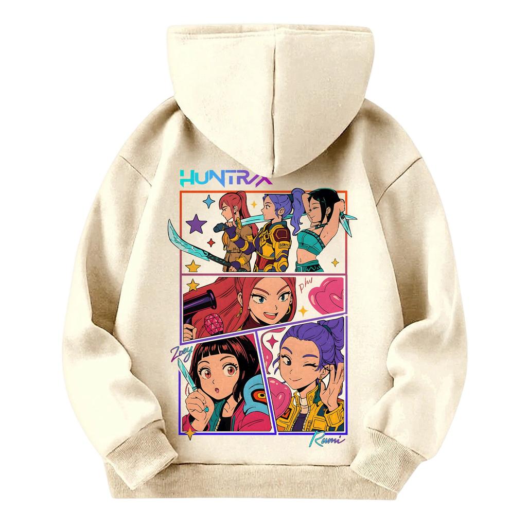 Felpa con cappuccio da donna a maniche lunghe con stampa sfumata Felpa da donna ampia Felpa