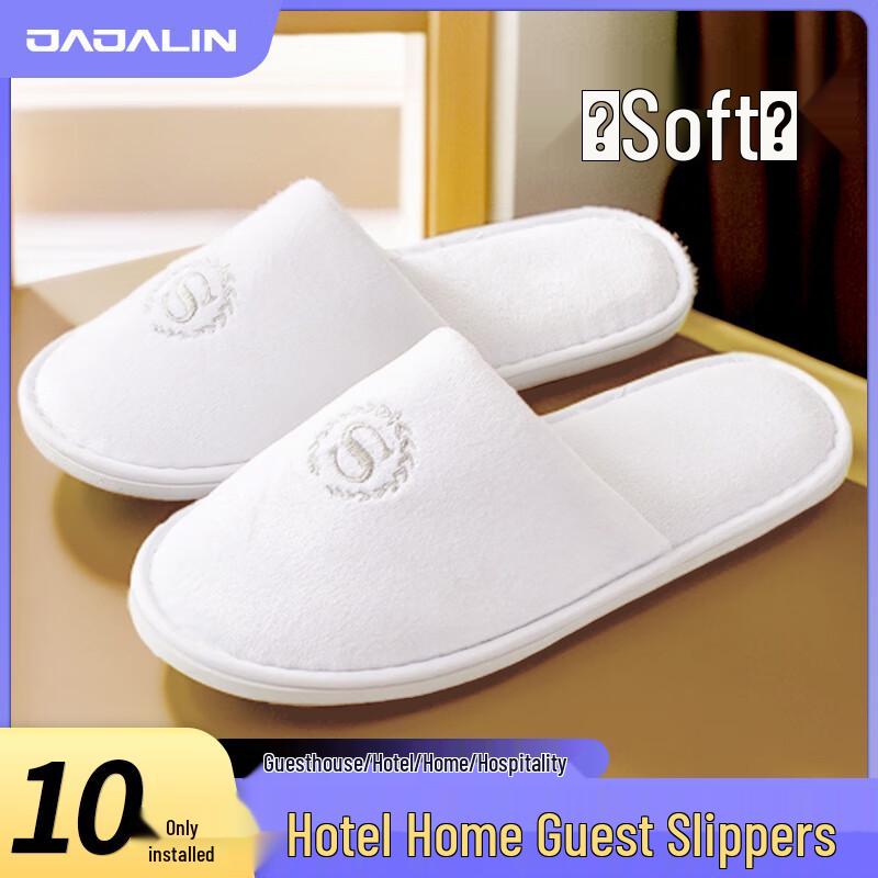 JAJALIN Disposable Guest Slippers